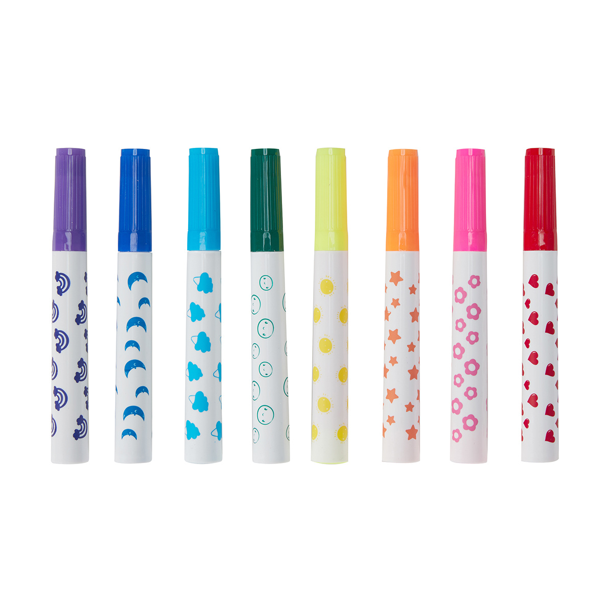 1 Coloured Stamping Markers